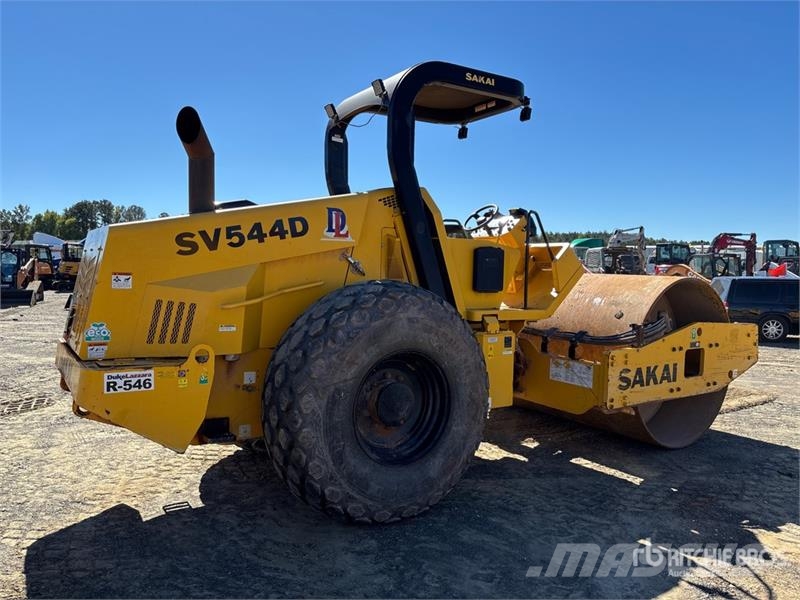 Sakai SV544D Smooth Drum Compactor Enkelt tromle