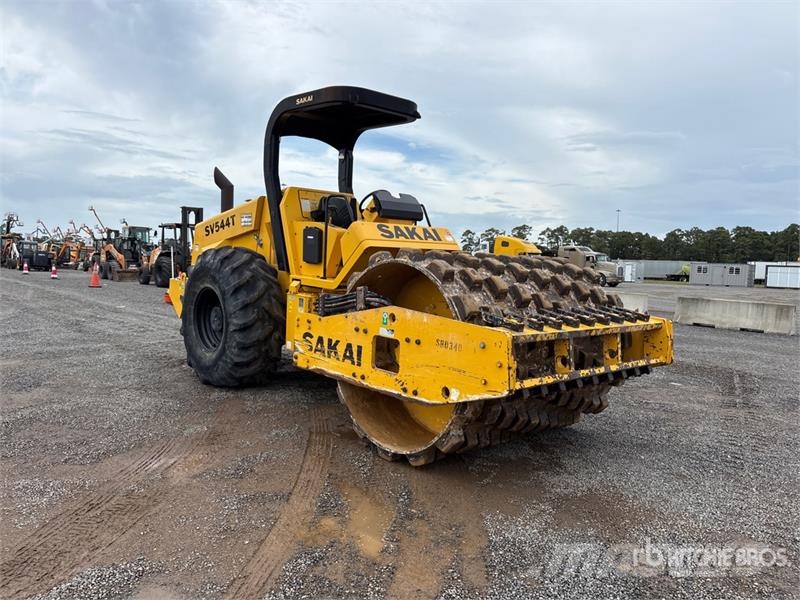 Sakai SV544T Padfoot Drum Compactor Single drum rollers
