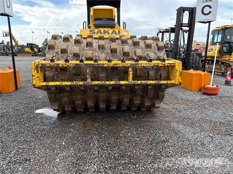 Sakai SV544T Padfoot Drum Compactor Single drum rollers