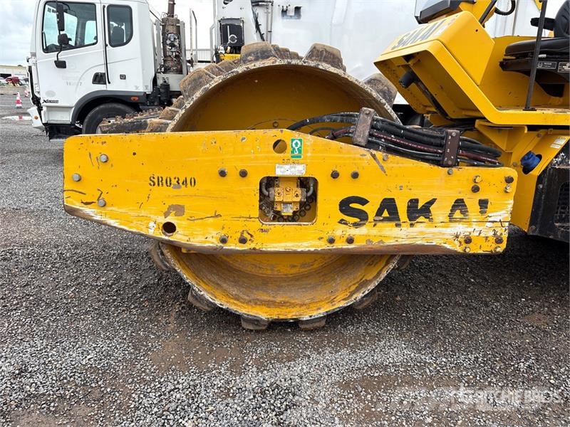 Sakai SV544T Padfoot Drum Compactor Single drum rollers
