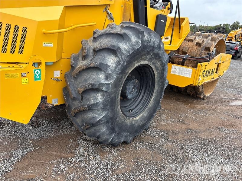Sakai SV544T Padfoot Drum Compactor Single drum rollers