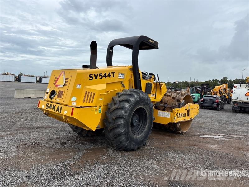 Sakai SV544T Padfoot Drum Compactor Single drum rollers