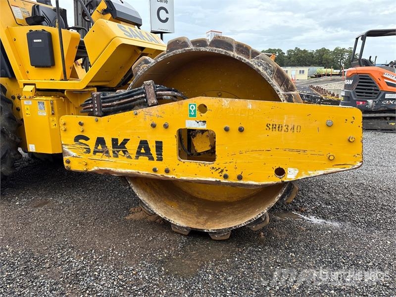 Sakai SV544T Padfoot Drum Compactor Single drum rollers