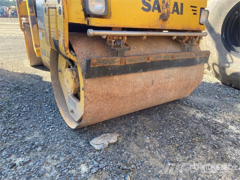 Sakai SW354 Double Drum Roller Twin drum rollers