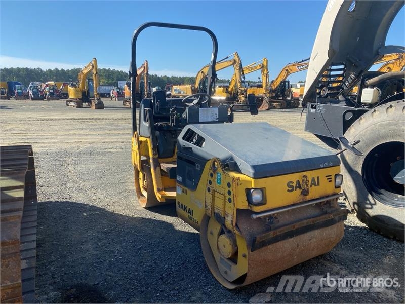 Sakai SW354 Double Drum Roller Twin drum rollers