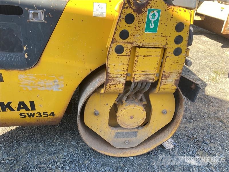 Sakai SW354 Double Drum Roller Twin drum rollers