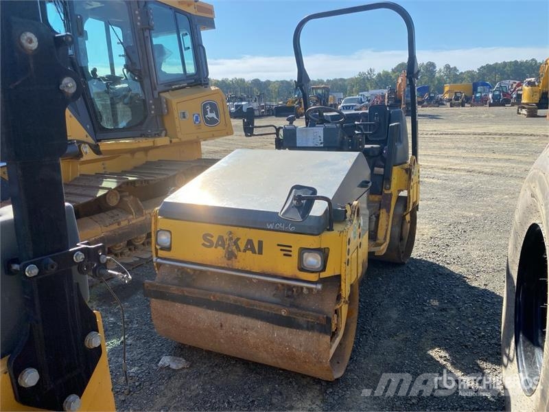 Sakai SW354 Double Drum Roller Twin drum rollers