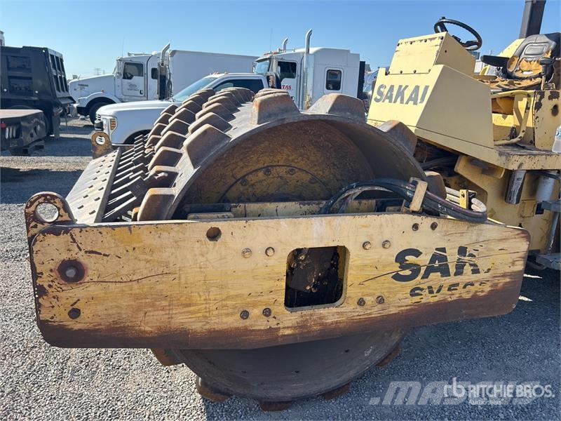  Saki SV505 Padfoot Drum Compactor Single drum rollers