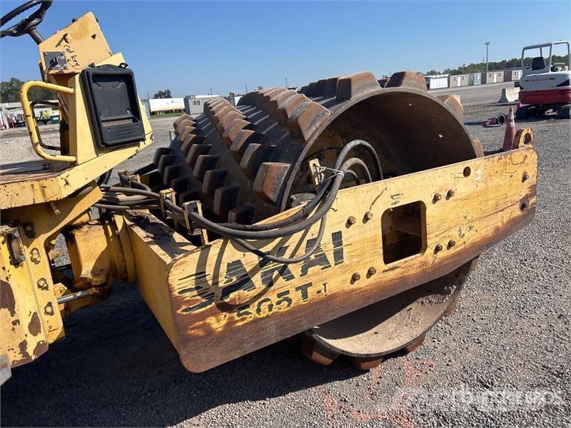  Saki SV505 Padfoot Drum Compactor Single drum rollers