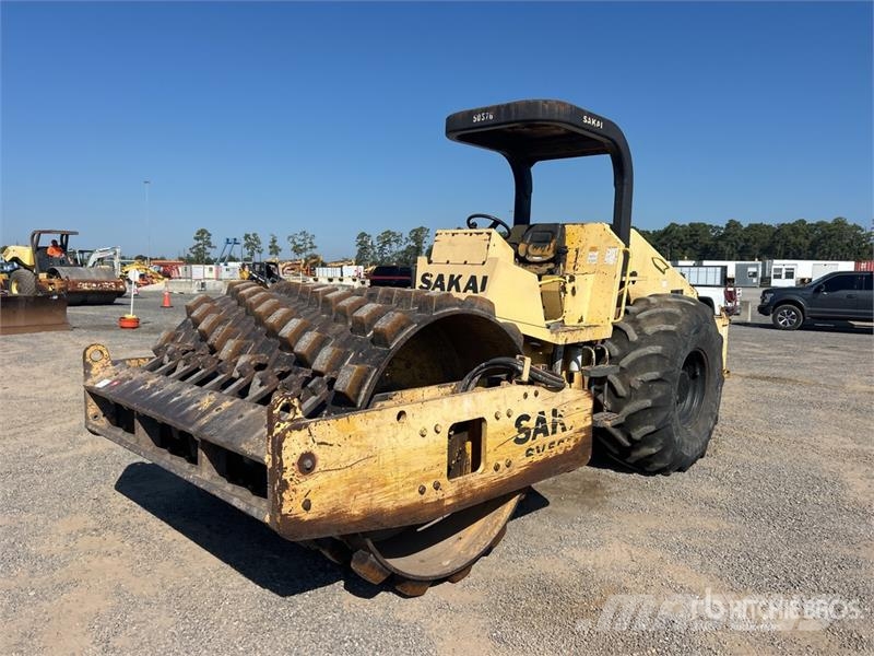  Saki SV505 Padfoot Drum Compactor Single drum rollers