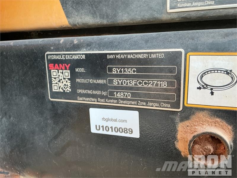 Sany SY135C Raupenbagger