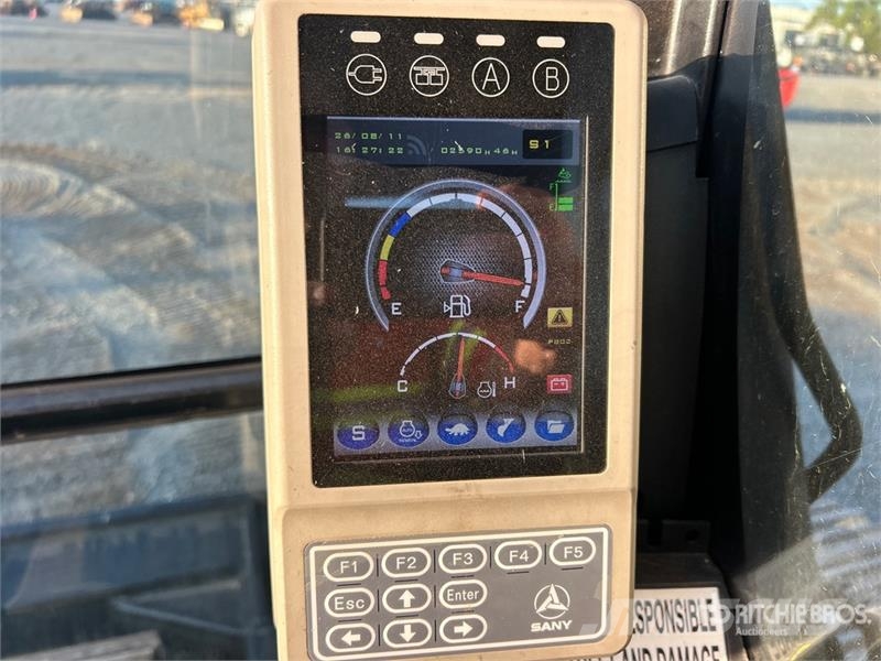 Sany SY135C Bagri goseničarji