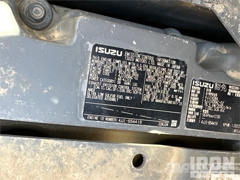 Sany SY155U Tracked Excavator Rupsgraafmachines