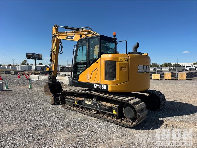 Sany SY155U Tracked Excavator Rupsgraafmachines