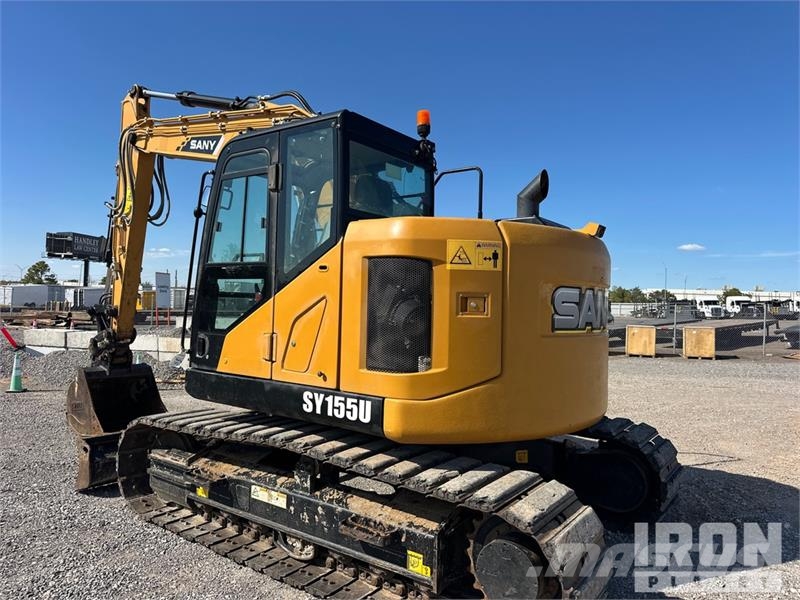 Sany SY155U Tracked Excavator Rupsgraafmachines