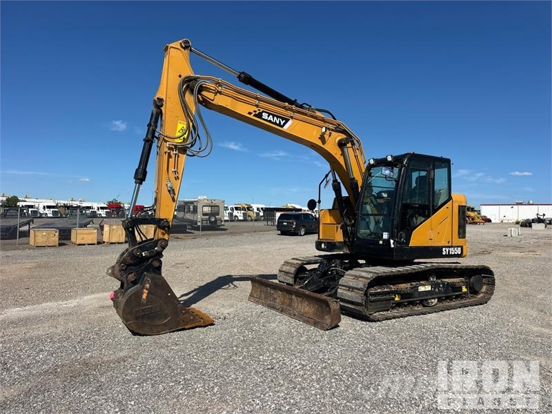 Sany SY155U Tracked Excavator Rupsgraafmachines