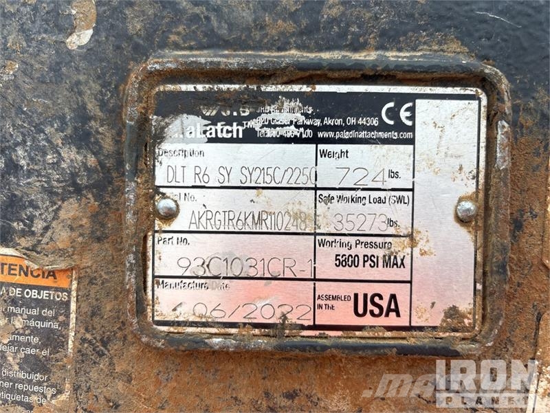 Sany SY225C Tracked Excavator Escavatori cingolati