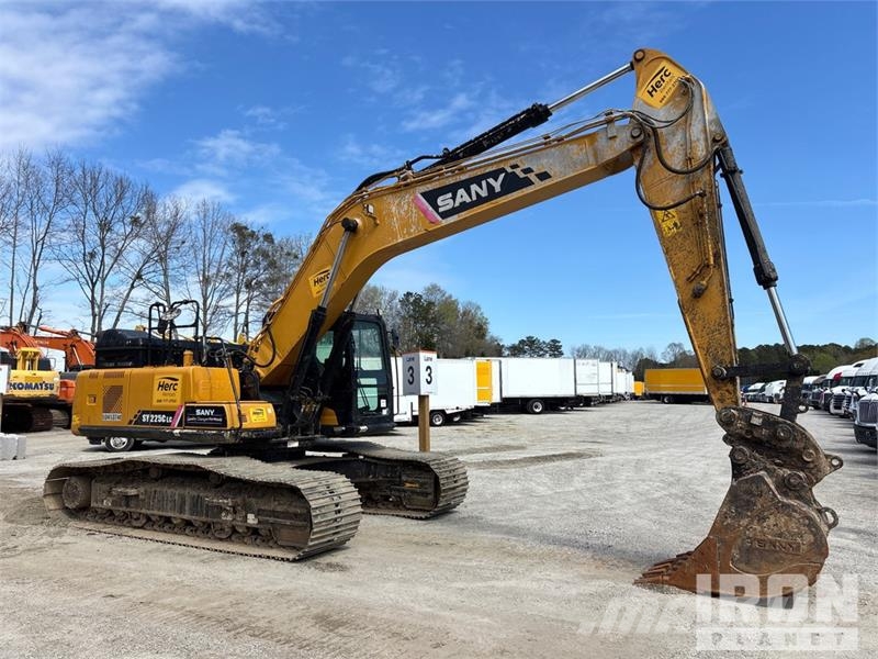 Sany SY225C9C5KL Tracked Excavator Escavatori cingolati