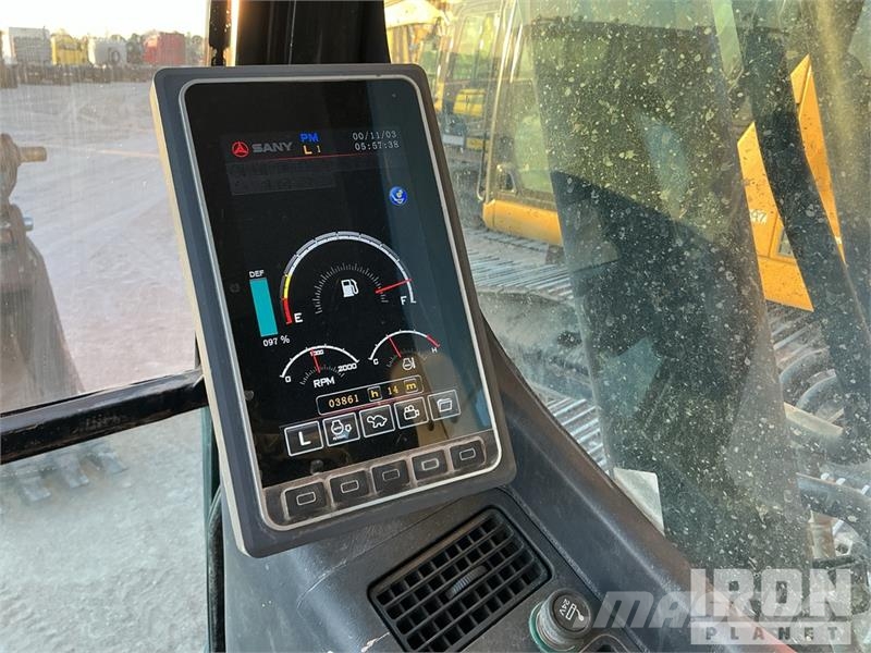 Sany SY225C9C5KL Tracked Excavator Lánctalpas kotrók