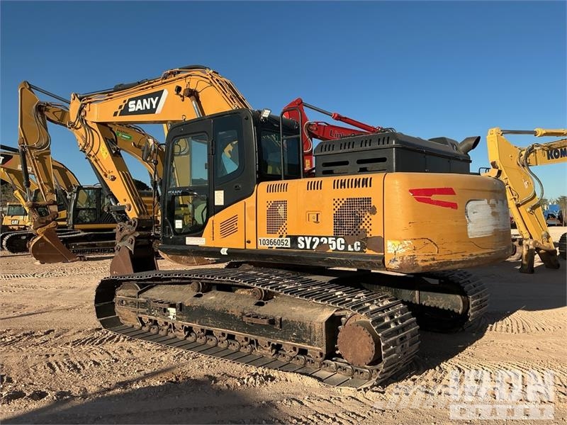 Sany SY225C9C5KL Tracked Excavator Lánctalpas kotrók