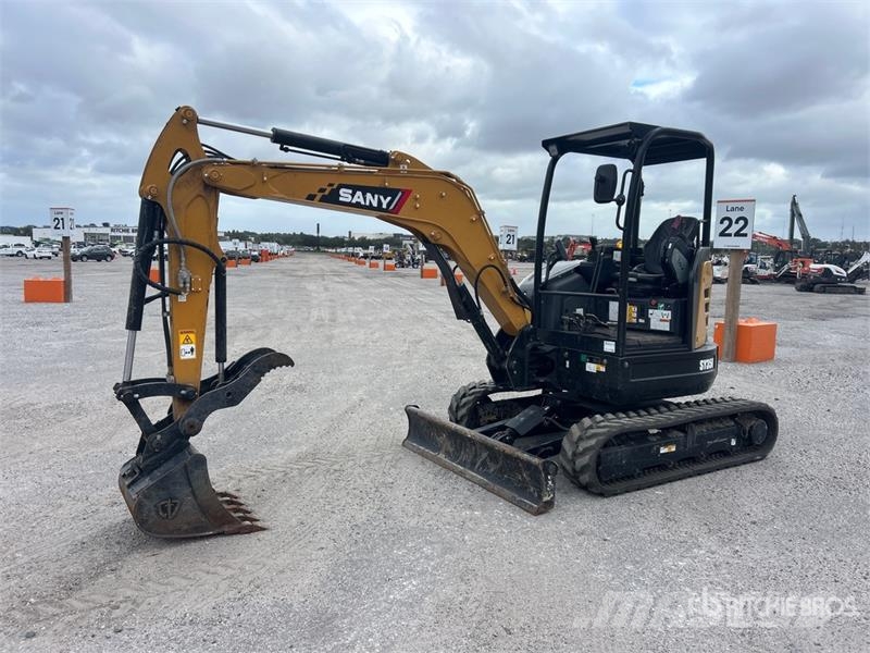 Sany SY35U Mini Excavator حفارات صغيرة أقل من 7 طن (حفارات صغيرة)