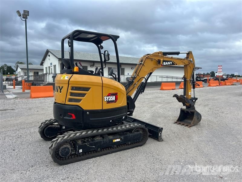 Sany SY35U Mini Excavator حفارات صغيرة أقل من 7 طن (حفارات صغيرة)