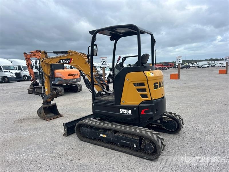 Sany SY35U Mini Excavator حفارات صغيرة أقل من 7 طن (حفارات صغيرة)