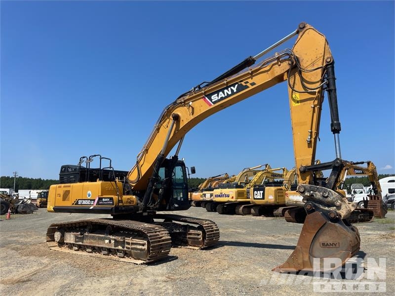 Sany SY365C LC Tracked Excavator Kāpurķēžu ekskavatori