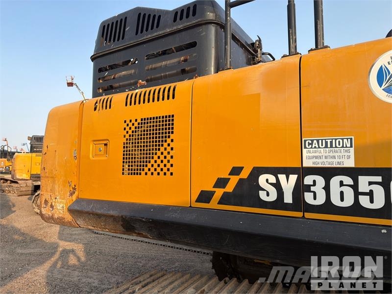Sany SY365C LC Tracked Excavator Kāpurķēžu ekskavatori