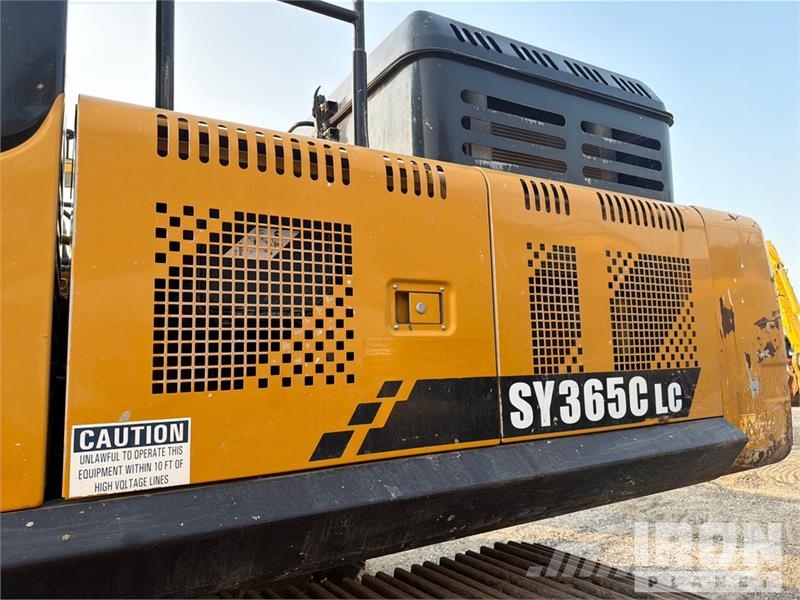 Sany SY365C LC Tracked Excavator Kāpurķēžu ekskavatori