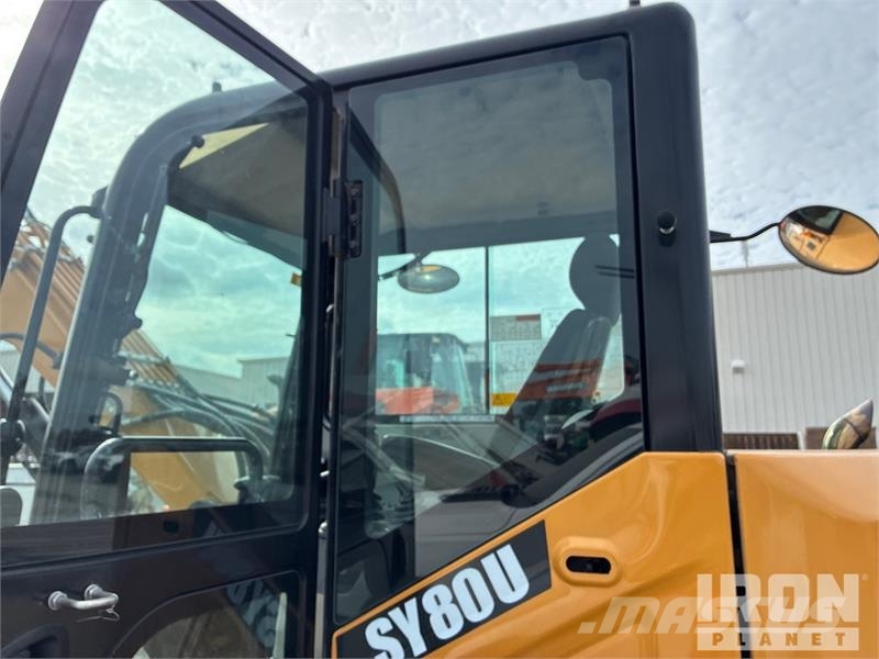 Sany SY80U Tracked Excavator Excavadoras de cadenas