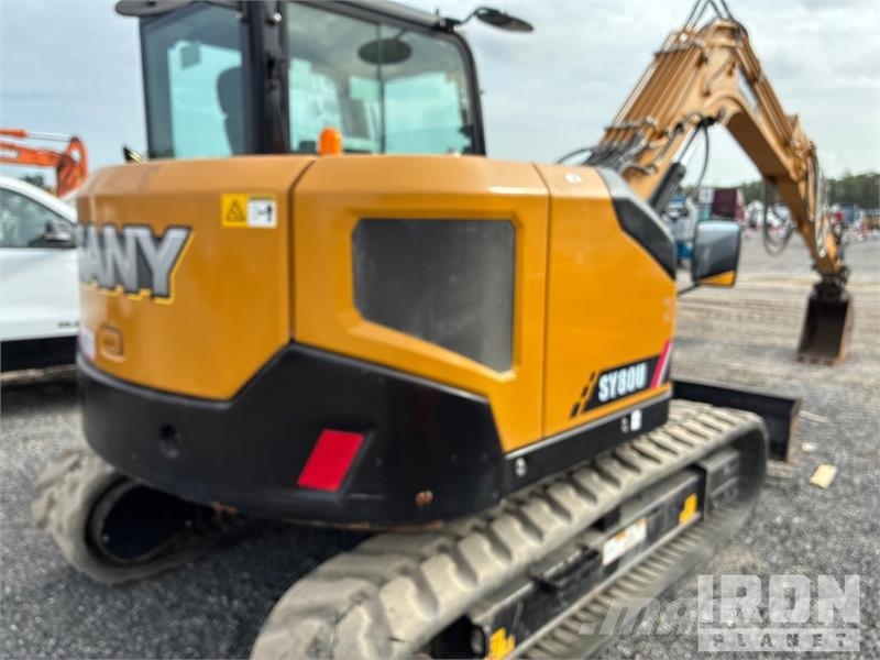 Sany SY80U Tracked Excavator Excavadoras de cadenas
