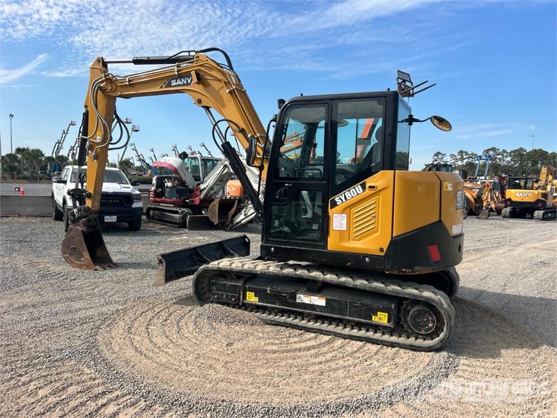 Sany SY80U Tracked Excavator Rupsgraafmachines