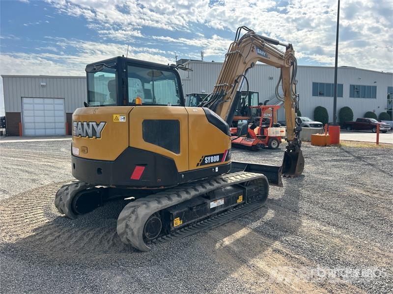 Sany SY80U Tracked Excavator Rupsgraafmachines