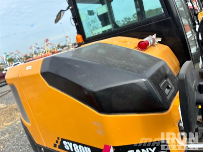 Sany SY80U Tracked Excavator Excavadoras de cadenas