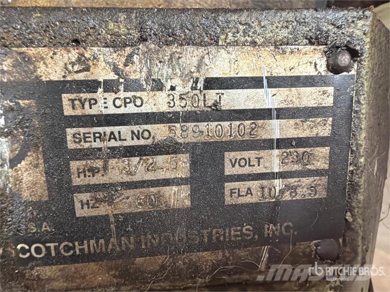  Scotchman 350LT Electric Cut-Off Saw Other components