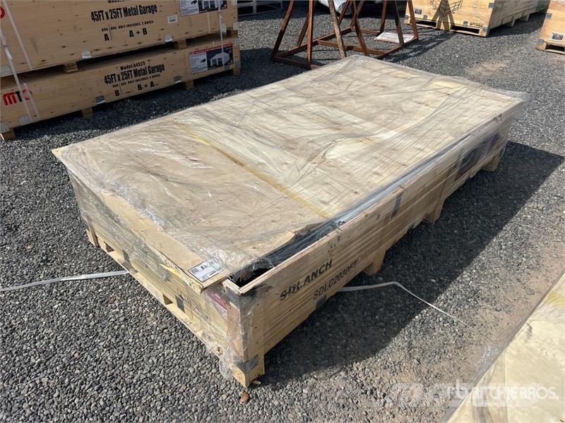 SDGRAND SDLC2030FT 20 ft x 30 ft Enclosed Carport 철골 건물