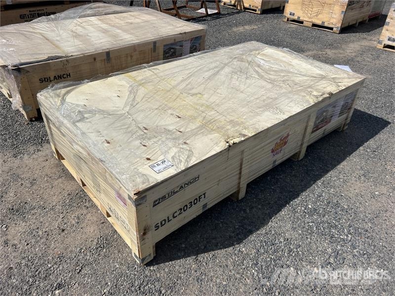 SDGRAND SDLC2030FT 20 ft x 30 ft Enclosed Carport 철골 건물