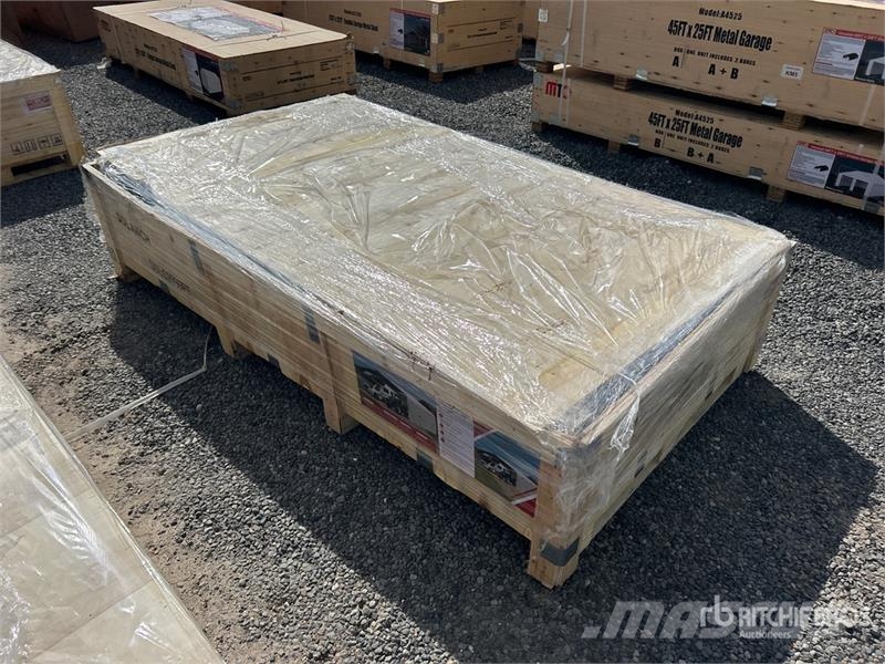 SDGRAND SDLC2030FT 20 ft x 30 ft Enclosed Carport 철골 건물