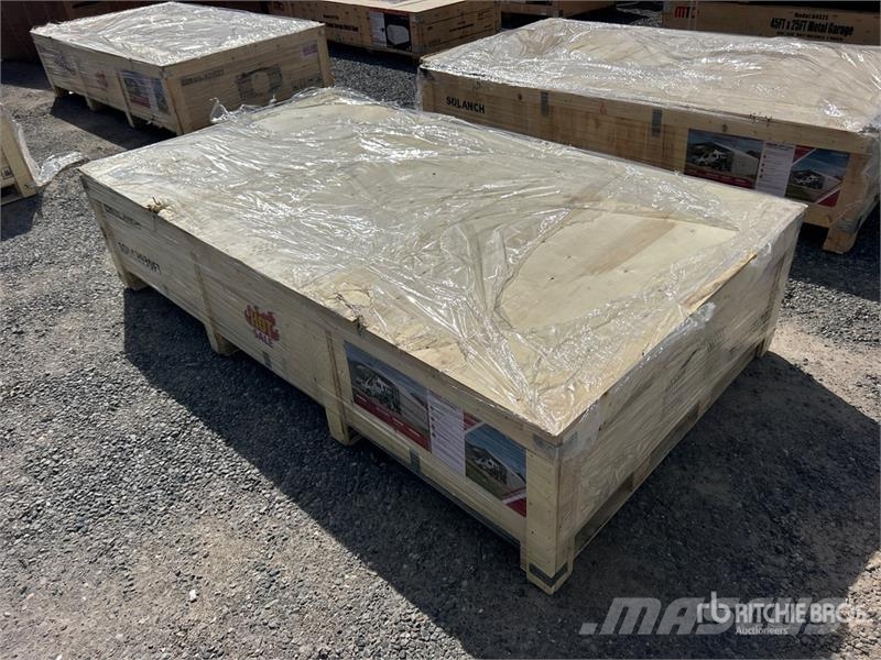SDGRAND SDLC2030FT 20 ft x 30 ft Enclosed Carport 철골 건물