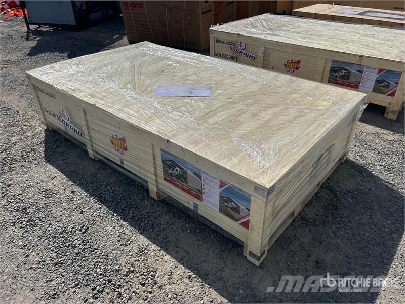 SDGRAND SDLC2030FT 20 ft x 30 ft Enclosed Carport 철골 건물