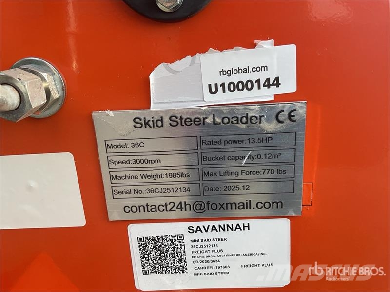 SDL00L SL36C Mini Compact Track Loader (Unused) Kompaktrakodók