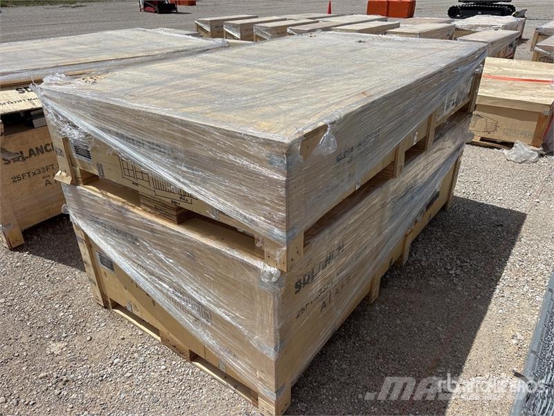  SDL2533DGMS 25 ft x 33 ft Double Garage Metal Stor المباني الإطار الصلب