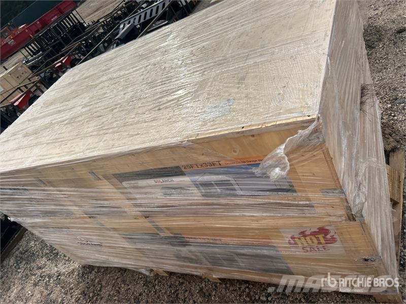 SDL2533DGMS Double Garage Metal Shed (Unused) Stahlrahmenaufbauten
