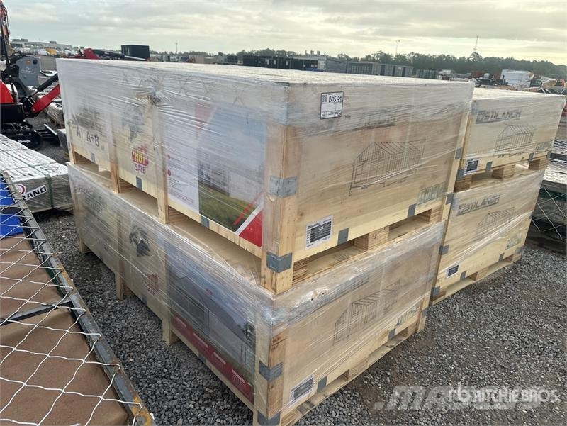 SDL2533DGMS Double Garage Metal Shed (Unused) Acélszerkezetes épületek