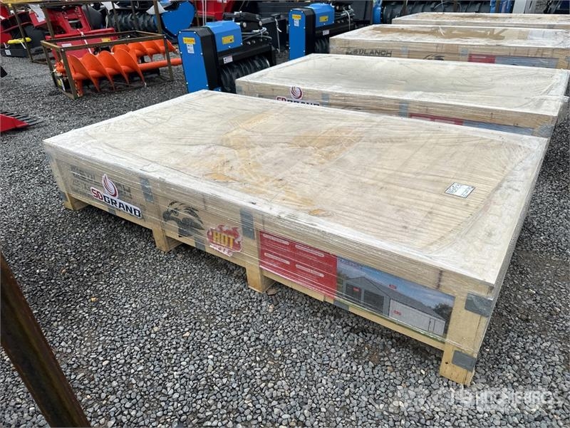 SDL2533DGMS Double Garage Metal Shed (Unused) Acélszerkezetes épületek