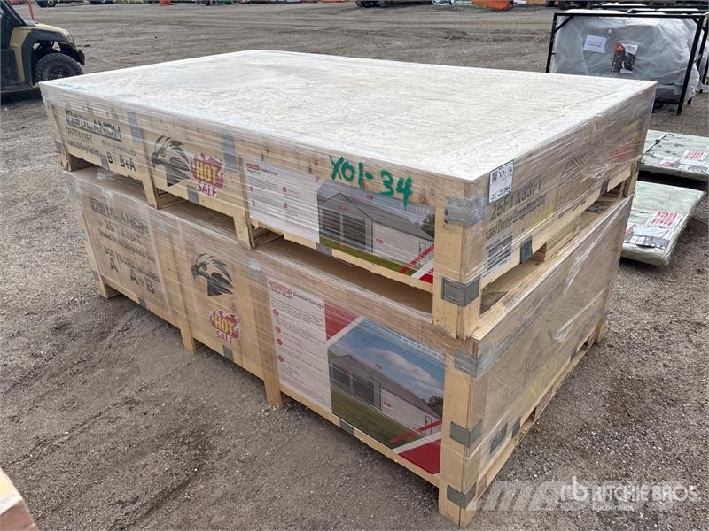 SDL2533DGMS Double Garage Metal Shed (Unused) 鋼架建築