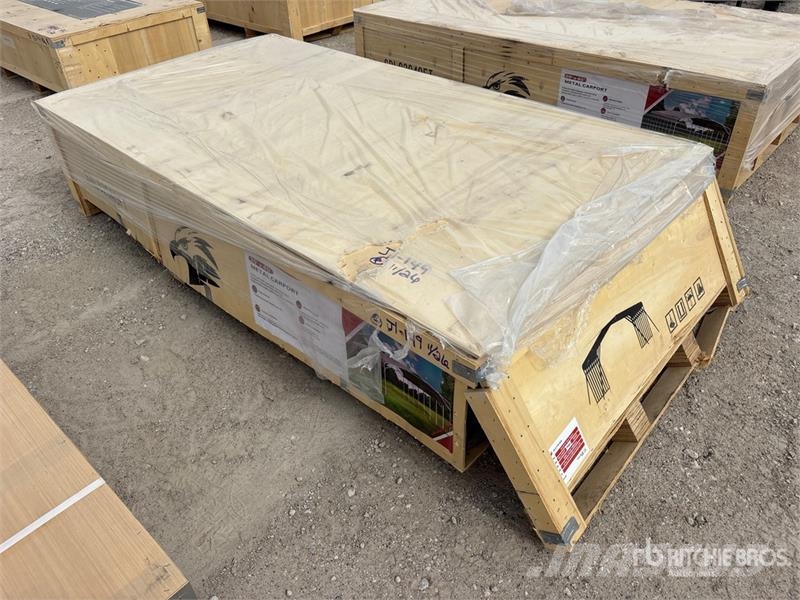 SDLANCH SDLC2040FT 20 ft x 40 ft Carport (Unused) 鋼架建築