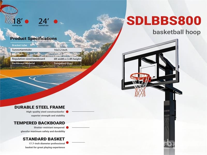  SDLBBS800 Basketball Hoop (Unused) مكونات أخرى