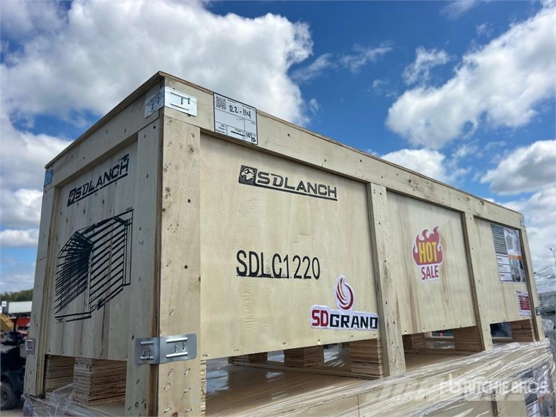 SDLC1220 12 ft x 20 ft Carport (Unused) Stahlrahmenaufbauten